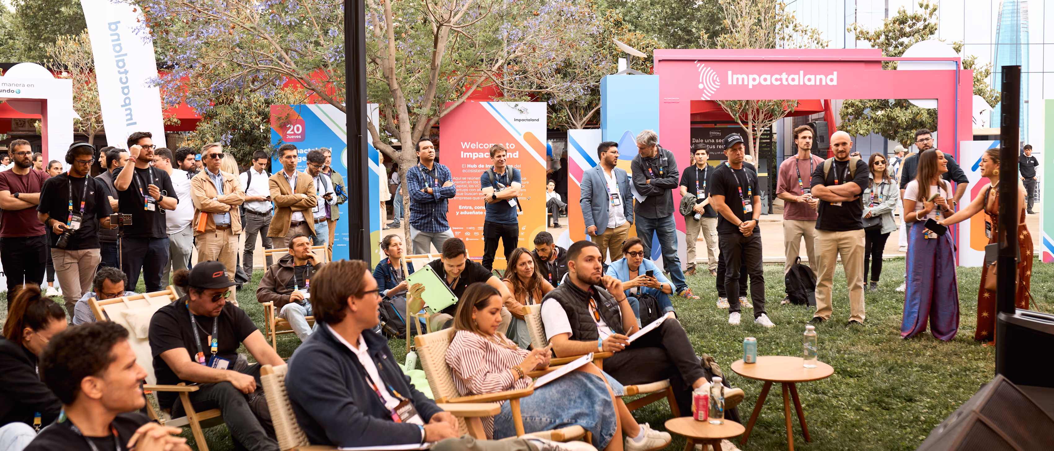 Audiencia del Demo Day de LAN Accelerator V3 en Santiago de Chile